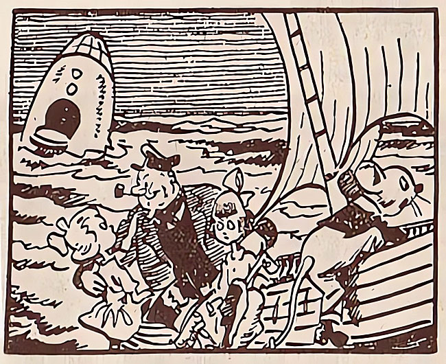 Teddy Tail, presumably by Arthur Potts