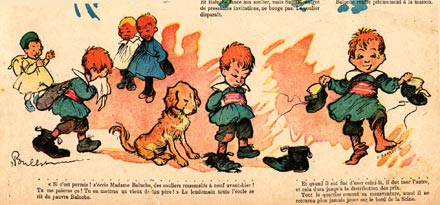 Les Soulier de Baluche, by Poulbot