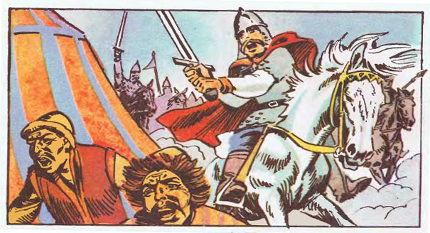 Obloga Kiyeva Pechenigami by Sergei Pozniak