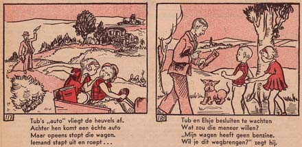 Amin en zijn haan, by Priel (1937)