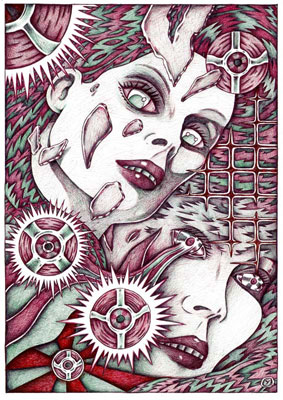 artwork by Jacques Pyon