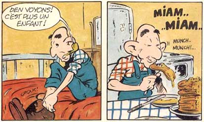 Les Lacasse vs La Taupe, by Dan Racine