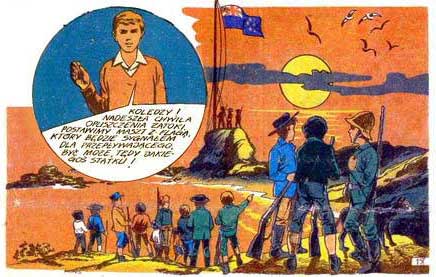 comic art by Tadeusz Raczkiewicz