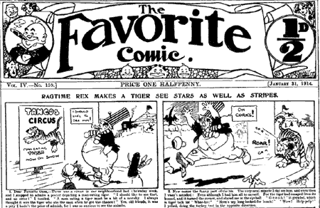 Ragtime Rex, by Tom Radford 1914