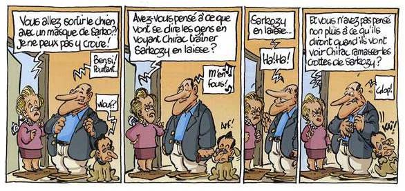 Jacques Chirac by Olivier Ranson