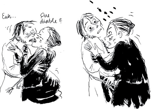 Comic art by Ville Ranta