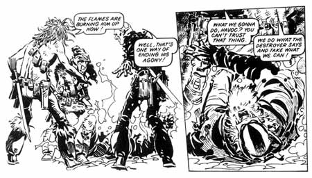 comic art by Jesús Redondo