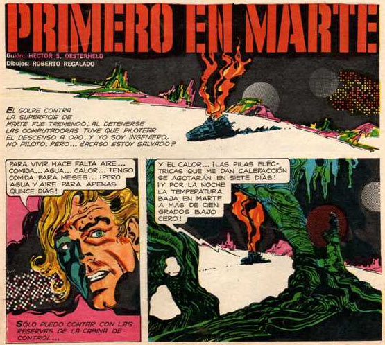 Primero en Marte by Roberto Regolado