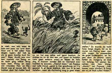 Monki's Reis Om De Wereld (Okki, 27-3-1941)