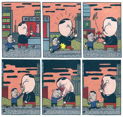 comic for Kramer's Ergot by Helge Reumann