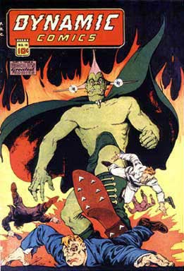 Dynamic Comics Cover, by Gus Ricca (1946)
