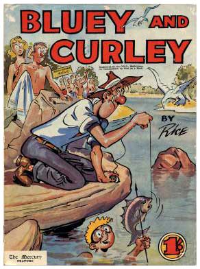 Bluey and Curley, by Norm Rice