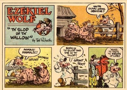 Ezekiel Wolf, by Ted Richard (1975)