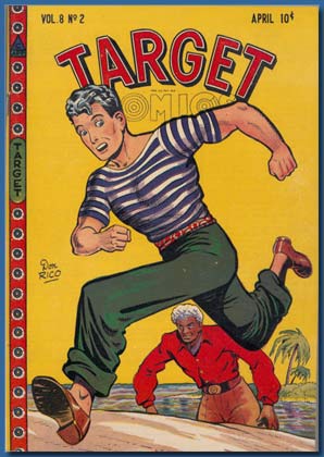cover for Target Comics, by Don Rico