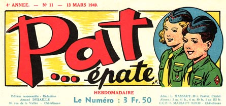 header for Pat... épate by Robert Rigot