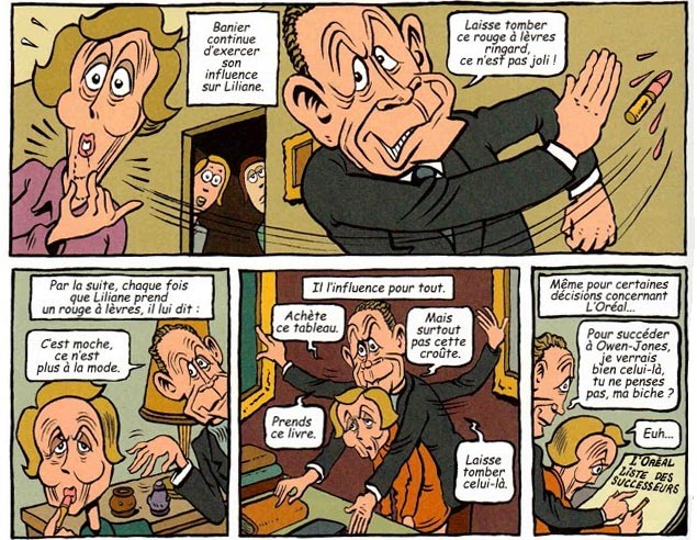 Les Aventures de Liliane Bettencourt by Riss