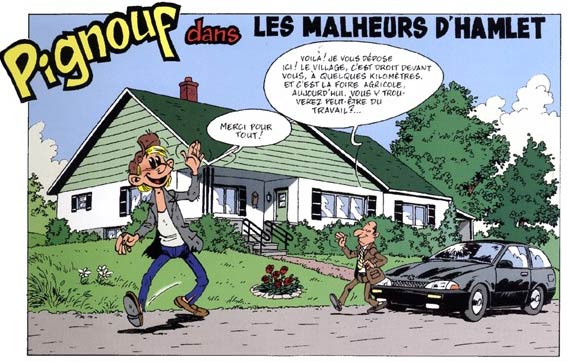 Pignouf et Hamlet, by Yves Rodier