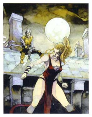 comic art by Corrado Roi