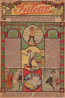 Fillette frontpage, by Rolno