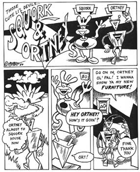 comic art by Artie Romero