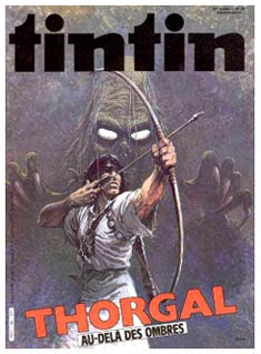 Tintin cover by Rosinski