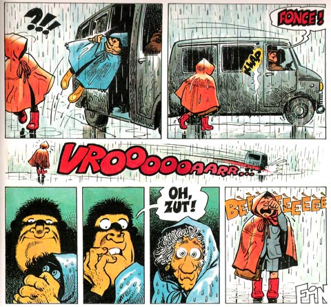 short story for Le Trombone Illustré, by Grzegorz Rosinksi