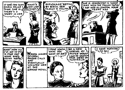 Wanda Dare, by Dan Russell