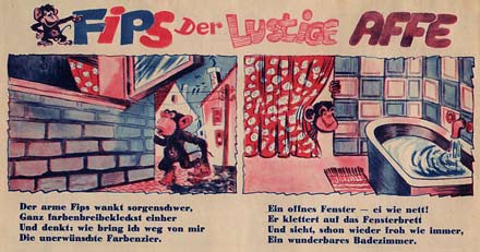 Fips der Lustige Affe, by Ludwig Rybiczka