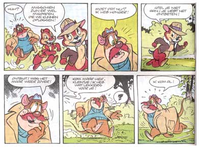 Chip 'n' Dale, Rescue Rangers, by Héctor Saavedra