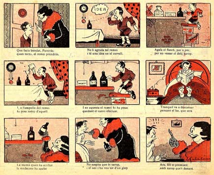 comic strip from Jordi, by Ramon Sabates (1933)