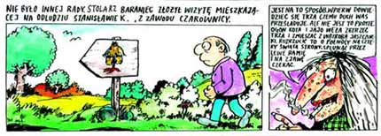 comic art by Szczepan Sadurski