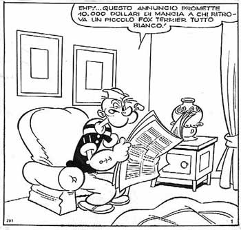 Braccio di Ferro, by Pierluigi Sangalli