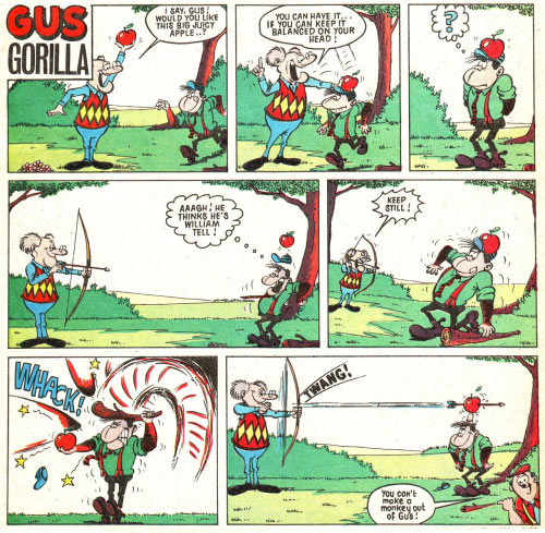 Gus Gorilla by Alf Saporito