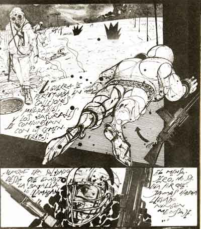 comic art by Luis Scafati