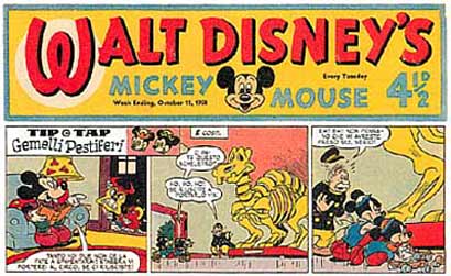 Mickey Mouse, by Romano Scarpa