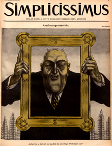 Simplicissimus art by Erich Schilling