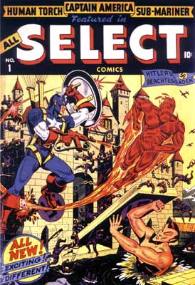 Select Comics cover by Alex Schomburg (1943)