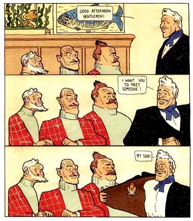 comic art by Olivier Schrauwen (2005)