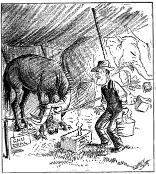 Cartoon by Quincy Scott 1937