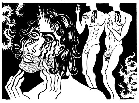 comic art by Sina Shamsavari