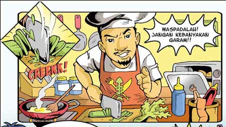 comic art by Sheila