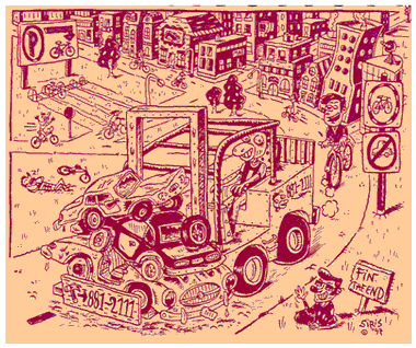 Traffic calming by Siris