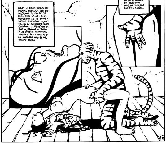 Woman & Cat by Iztok Sitar