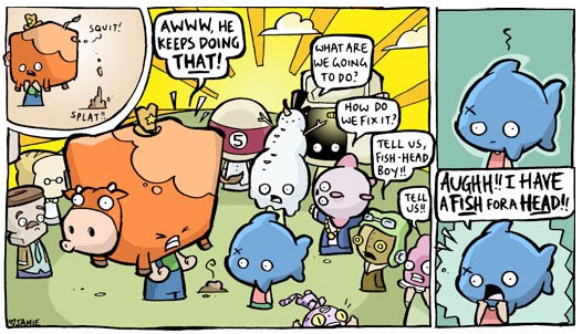 Fish-Head Steve by Jamie Smart