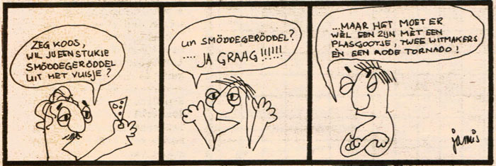 Comic strip from Aloha by Jacques van der Smissen