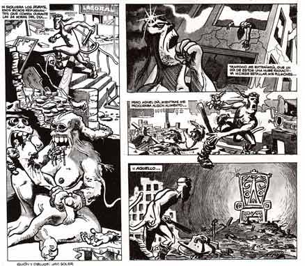 comic art by Javier Soler