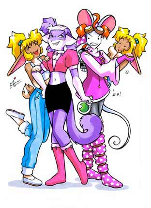 Saiko and Lavender, by Diana Sprinkle