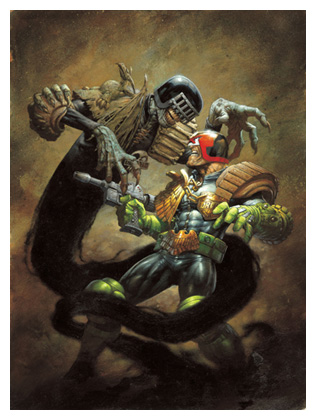 Judge Dredd by Greg Staples