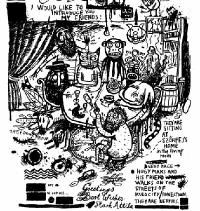 comic art by Attila Stark