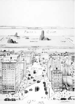 A View of the World from Ninth Avenue, 1976